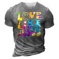 Love Like Jesus Tie Dye Faith Christian Jesus Men Women Kid 3D Print Casual Tshirt Grey
