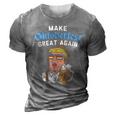 Make Oktoberfest Great Again Funny Trump Drink Beer Mug 3D Print Casual Tshirt Grey