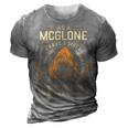 Mcglone Name Shirt Mcglone Family Name 3D Print Casual Tshirt Grey