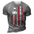 Mens 4Th Of July Us Flag Doctor Dad Fathers Day Gift 3D Print Casual Tshirt Grey