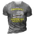 P-47 Thunderbolt Wwii Airplane American Muscle Gift 3D Print Casual Tshirt Grey