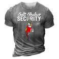 Pirate Parrot I Salt Shaker Security 3D Print Casual Tshirt Grey