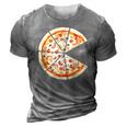 Pizza Pie And Slice Dad And Son Matching Pizza Father’S Day 3D Print Casual Tshirt Grey