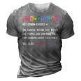 Pro Choice Definition Feminist Rights My Body My Choice V2 3D Print Casual Tshirt Grey