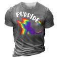 Purride Gay Pride Cat Pride Cat Cat Lgbtq 3D Print Casual Tshirt Grey Purride Gay Pride Cat Pride Cat Cat Lgbtq 3D Print Casual Tshirt Grey