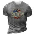 Retro Making America Great Since 2001 Vintage Birthday Party 3D Print Casual Tshirt Grey