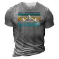 Salzburg Austria Vintage Mountains Souvenir Gift 3D Print Casual Tshirt Grey