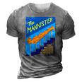The Mannister The Man Who Can Become A Bannister 3D Print Casual Tshirt Grey