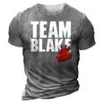 The Voice Blake Team 3D Print Casual Tshirt Grey