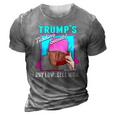 Trump’S Trading Secrets Buy Low Sell High Funny Trump 3D Print Casual Tshirt Grey