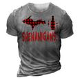 Up Drink Beer Wine Shenanigans Upper Peninsula Camp T Shirt 3D Print Casual Tshirt Grey