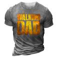 Walking Dad Fathers Day Best Grandfather Men Fun Gift 3D Print Casual Tshirt Grey