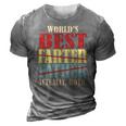 Worlds Best Farter Father Actually Both Happy Fathers Day 3D Print Casual Tshirt Grey