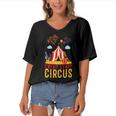 Even Staff Circus Women's Bat Sleeves V-Neck Blouse