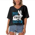 My First Easter 702 Trending Shirt Women's Bat Sleeves V-Neck Blouse