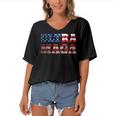 Proud Ultra Maga V11 Women's Bat Sleeves V-Neck Blouse