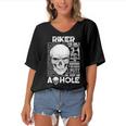 Riker Name Gift Riker Ive Only Met About 3 Or 4 People Women's Bat Sleeves V-Neck Blouse