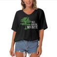 Trees Are All Bark No Bite 64 Trending Shirt Women's Bat Sleeves V-Neck Blouse