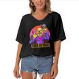 Trick Or Treat Halloween 151 Shirt Women's Bat Sleeves V-Neck Blouse