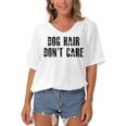 Dog Hair Dont Care Women's Bat Sleeves V-Neck Blouse