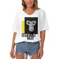 Gorilla Tag Pfp Maker Gorilla Tag Yellow Women's Bat Sleeves V-Neck Blouse