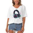 Headset Lover V2 Women's Bat Sleeves V-Neck Blouse