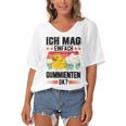 Ich Mag Einfach Gummienten Badeente Women's Bat Sleeves V-Neck Blouse