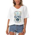 So Many Books So Little Time 358 Trending Shirt Women's Bat Sleeves V-Neck Blouse