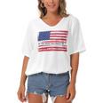 Ultra Maga And Proud Of It A Ultra Maga And Proud Of It V3 Women's Bat Sleeves V-Neck Blouse