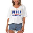 Ultra Maga And Proud Of It V11 Women's Bat Sleeves V-Neck Blouse