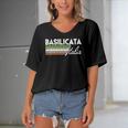 Basilicata Italia - Basilicata Italy Vintage Italy Women's Bat Sleeves V-Neck Blouse