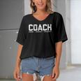 Coach - Honor - Respect - Integrity Women's Bat Sleeves V-Neck Blouse