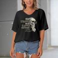George Washington Stay Strapped Or Get Clapped 4Th Of July Women's Bat Sleeves V-Neck Blouse