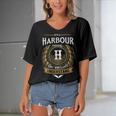 Its A Harbour Thing You Wouldnt Understand Name Women's Bat Sleeves V-Neck Blouse