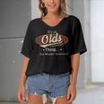 Olds Shirt Personalized Name GiftsShirt Name Print T Shirts Shirts With Name Olds Women's Bat Sleeves V-Neck Blouse