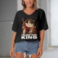 The Return Of The Great Maga King 4 Shirt Women's Bat Sleeves V-Neck Blouse