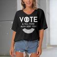 Vote And Tell Them Ruth Sent You 31 Shirt Women's Bat Sleeves V-Neck Blouse