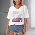 Barbie California Dreamin Music Lover Gift Women's Bat Sleeves V-Neck Blouse