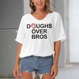 Doughs Over Bros Women's Bat Sleeves V-Neck Blouse