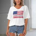 Ultra Maga And Proud Of It A Ultra Maga And Proud Of It V16 Women's Bat Sleeves V-Neck Blouse