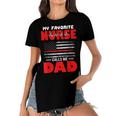 My Favorite Nurse Calls Me Dad - Fathers Day Or 4Th Of July Women's Short Sleeves T-shirt With Hem Split