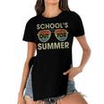 Retro Last Day Of School Schools Out For Summer Teacher Gift V2 Women's Short Sleeves T-shirt With Hem Split