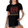 This Is Not A Beer Gut Its For My Rock Hard Abs Beer Women's Short Sleeves T-shirt With Hem Split