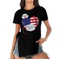 Womens Respiratory Therapist Love America 4Th Of July For Nurse Dad Women's Short Sleeves T-shirt With Hem Split