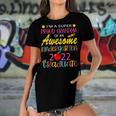 Funny Proud Grandma Of A Class Of 2022 Kindergarten Graduate Women's Short Sleeves T-shirt With Hem Split