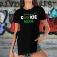 Girl Scout Cute Cookie Mom Women's Short Sleeves T-shirt With Hem Split