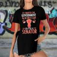 Government In My Uterus Feminist Reproductive Women Rights Women's Short Sleeves T-shirt With Hem Split