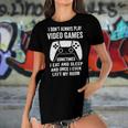 I Dont Always Play Video Games Funny Gamer 10Xa72 Women's Short Sleeves T-shirt With Hem Split