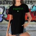 Pakistan Flag Men Women Kids Pakistan Women's Short Sleeves T-shirt With Hem Split