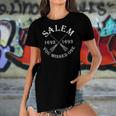 Salem You Missed One Witch Trials Brooms V2 Women's Short Sleeves T-shirt With Hem Split